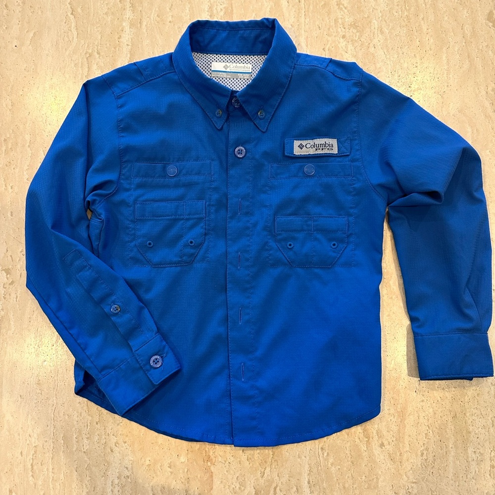 Columbia Blue Button-down